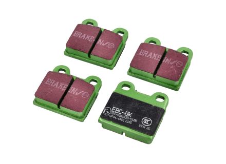 EBC GREEN Brake Pads Rear. Porsche 912 / 911 / 914 / 356C - 91135293901, 91135293902 - DP2105