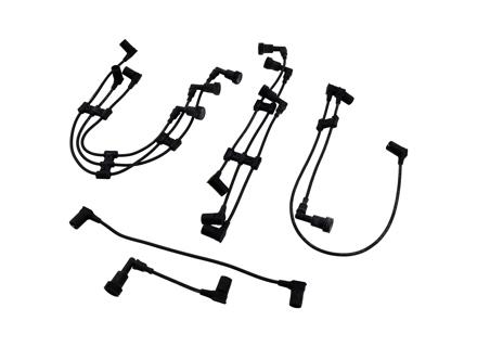 Set cavi alta tensione accensione. Porsche 928S2 - 92860206011, 92860206018 - ZE906, ZE906