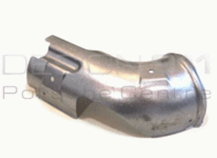 Exhaust Cat Heat shield Left. Porsche 993 Turbo