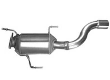 Diesel particle filter. Porsche 957 Cayenne 3.0 Diesel - 7L8131709D, 7L8254400NX, 95511302360, 955113023GX - BM11349