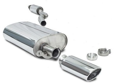 运动型排气系统，前消音器/催化转换器后套件。保时捷 944 S2 CARGRAPHIC N-GT