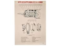 Poster - Cross-Section of the Porsche 356A Synchromesh - PCG35646010, PCG35610030 Poster - Cross-Section of the Porsche 356A Synchromesh - PCG35646010, PCG35610030