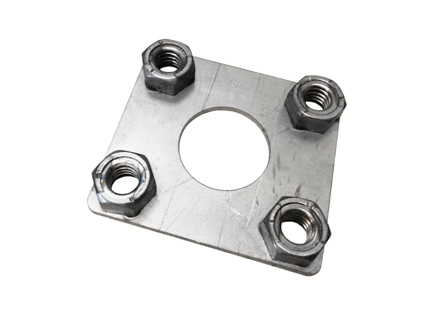 Threaded plate door hinge. Porsche 356 - 64453131000