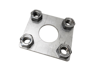 Threaded plate door hinge. Porsche 356 - 64453131000