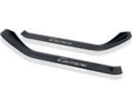 Door sill trim with “Targa” lettering, Carbon Fibre. Porsche 996 Targa - 99655198406