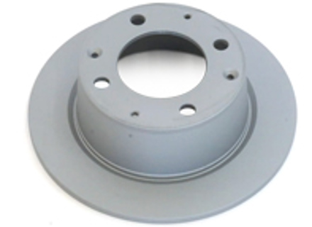 Brake disc rotor, Rear. Standard Coat Z. Porsche 914 1.7/1.8/2.0 - 460.1007.20, 91435240110, 31309228 - 460.1007.20