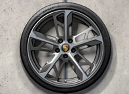 21' Taycan Cross Turismo Design Alloy Wheels & Summer Tyres Original Porsche - 9J1073660L