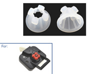 Rubber inserts for rear lid lock. Porsche 924 / 944 / 968 - 5947, 94453805604, 94453895501, 94453895601 Rubber inserts for rear lid lock. Porsche 924 / 944 / 968 - 5947, 94453805604, 94453895501, 94453895601