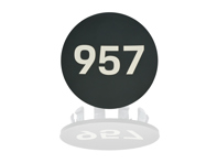 Wheel cup '957' logo, Matt black. Porsche 957 Cayenne - PCG957303A Wheel cup '957' logo, Matt black. Porsche 957 Cayenne - PCG957303A