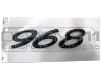 '968' Rear Badge. Porsche 968 - 9445592200370C, 944.559.220.03.70C '968' Rear Badge. Porsche 968 - 9445592200370C, 944.559.220.03.70C