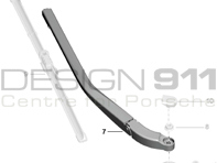 Wiper Arm Rear. Porsche 981C Cayman 2013>> - 98162818100 Wiper Arm Rear. Porsche 981C Cayman 2013>> - 98162818100
