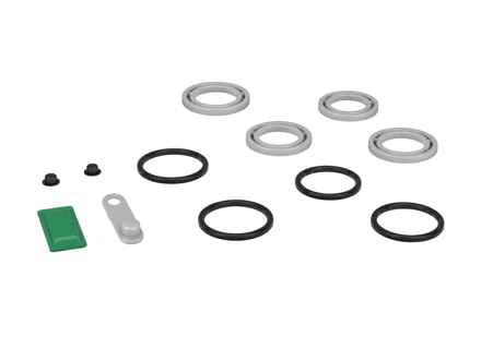 Kit de joints d'étrier de frein avant haute performance 38 mm. Porsche 718 Boxster / Cayman 2.0 l / 2.5 l - 9P1698671C, 99635191501 - 663801