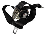 Rear seat belt, Black. Porsche 955 Cayenne >>2005 - 95580305304HCP, 95580305301HCP Rear seat belt, Black. Porsche 955 Cayenne >>2005 - 95580305304HCP, 95580305301HCP
