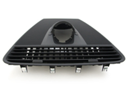 Dashboard centre cover in Black. Porsche 971 Panamera - 971858122E5Q0, 971858122A5Q0, 971858122E, 971858122A