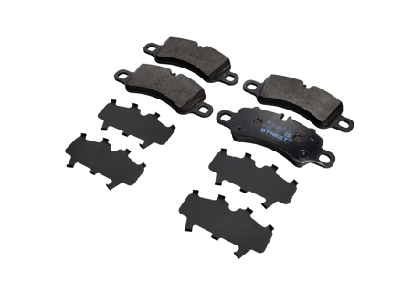 Plaquettes de frein avant Pagid street+. Porsche 718 / 991.2 - 9P1698151, 9P1698151A, 9P1698151B, 9P1698151C - 9P1698151, 25983