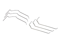 Kit molle di serraggio faro anteriore. Porsche 911 / 964 - 90163111602, 64463112200