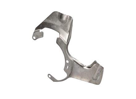 Placa cubre disco de freno DELANTERO. Porsche 996 GT2 / GT3 - 99635180130, 99635180230