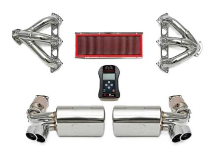Kit di scarico ad alte prestazioni Fabspeed MILD STREET, con aggiornamento centralina. Porsche 996 Turbo (2000-2005) - 99611102775, 99611102776, 99611198775, 99611198777, 99611110173, 99611110175, 99611110273, 99611110275 - FS.POR.996T.MAXMX50, FS.POR.996T.SHDR, FS.POR.996T.ET, FB195/01