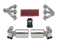 Sistema de escape deportivo Fabspeed SPORT STREET con reprogramación de la centralita (ECU). Porsche 996 Turbo (2000-2005). - 99611102775, 99611102776, 99611198775, 99611198777, 99611110173, 99611110175, 99611110273, 99611110275 - FS.POR.996T.SHDR, FS.POR.996T.ET, FB195/01, FS.POR.996T.MAXSX50