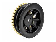 AC Crankshaft Pulley, Black. Porsche 911 3.2 Carrera 1984>> - 93010202403 - AMS9050326