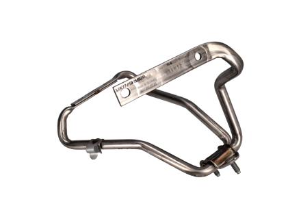 Exhaust silencer support bracket. Porsche 997 MKII - 99711112731, 99711112732, 99711112733, 99711112830, 99711112832, 99711112833