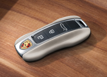 Leather driver's key. Porsche 992 / Taycan / Cayenne  / Panamera - 971044930, 9710449306G0, 9710449308M8, 9710449308YR