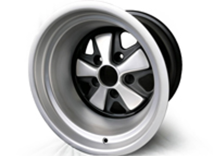 15 英寸超轻阳极氧化外观 Fuchs 风格合金车轮 11J ET-27 适用于保时捷汽车 - MX111015RZ