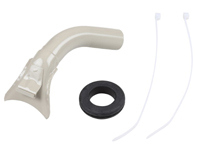 Ugello di sbrinamento con anello in gomma e morsetto, POSTERIORE. Porsche 911/912 (1965-68) - 90157204122, 90157204222, 99970204050, 99951300340, 99951300240 - 1628000550, 1628000560