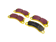 Plaquettes de frein avant EBC YELLOW « Fast Road ». Porsche 991.1 / 991.2 - 99135194902, 99135194903, 99135194904 - DP42144R