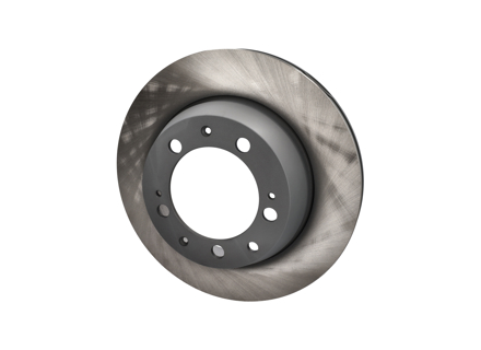 Brake disc rotor, Rear. Porsche 944 Turbo / 928S4 / 928GTS - 95135204101, 95135204103