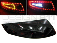 Indicator unit rear, Smoked / Red with LED bulbs for Porsche 997 Indicator unit rear, Smoked / Red with LED bulbs for Porsche 997