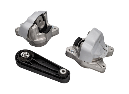 Engine mount & support bracket kit Porsche 958 Cayenne V6 3.6L 2015-18 - 94637505833, 9A7199331A