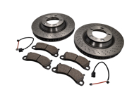 FRONT Brake Pads and Brake Disc Package Porsche 991 S 3.8L - 99135240301, 99135240401, 99135140302, 99735140402 FRONT Brake Pads and Brake Disc Package Porsche 991 S 3.8L - 99135240301, 99135240401, 99135140302, 99735140402