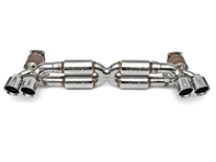 Uitlaat Supersport Race X-Pipe uitlaatsysteem (zonder katalysator). Porsche 991.2 Turbo/Turbo S - 99111173140, 99111173171