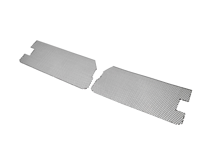 Rejillas laterales del parachoques delantero de malla metálica. Porsche 992.2 Carrera 2 Sport Design - 992.2SPORT