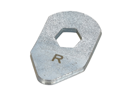 Geleidebus/borgsegment voor handremkabel. Porsche 356 rechtsgestuurde auto's. - 64424232 - 23242446