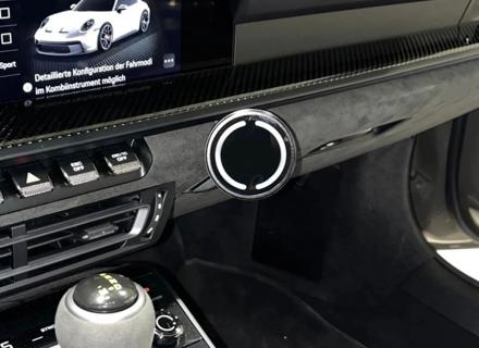 Smartphone-Halterung/Ladegerät für das Handschuhfach. Porsche 992