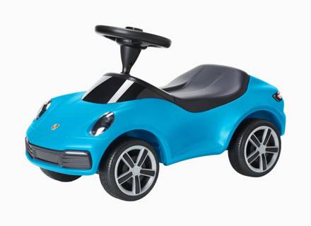 Kids' Ride On Car With Lighting & Mechanical Horn - Miami Blue