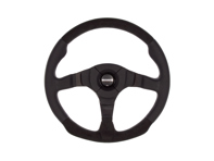 Steering wheel dark fighter black / black alcantara- Momo Steering wheel dark fighter black / black alcantara- Momo