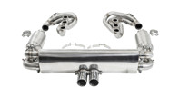 Sistema di scarico sportivo CARGRAPHIC GT Backdate con set collettore ID45 GT, senza riscaldamento, look GT3. Porsche 964 Carrera 2/4/RS - 96411104504, 96411104605, 96411104502, 96421103905, 96421103932, 96421104004