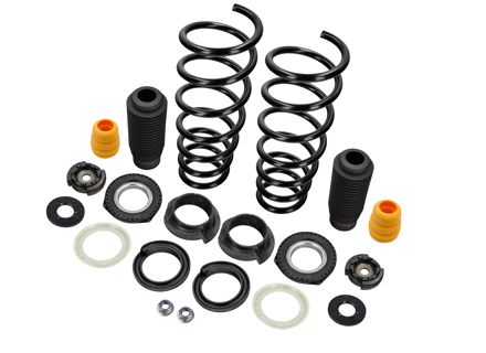 FRONT Coil Spring Kit With Sport Suspension (M030 / M031). Porsche 991.1 C2 / C2S / GTS COUPE 2012-16 - 99134353108504, 9P1411189, 9P1412137A, 99134356101, 99134330105, 9P1412149, 9P1412269, 99134312500, 99134350103, PAF00855000