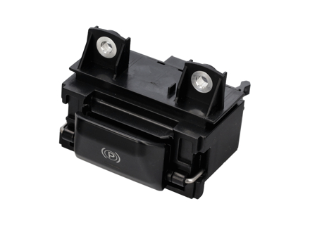 Elektronischer Parkbremsschalter - Mattschwarz - für Porsche 971 Panamera / 9YA-1 Cayenne / 95B-3 Macan - 971927225B, 971927225B6N3, 971927225C, 971927225C6N3, 971927225D, 971927225D6N3 - LD-24024