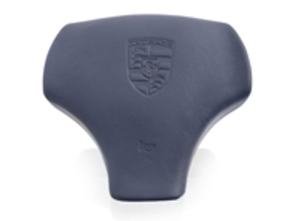 Padded cap for steering wheel in Cobalt Blue. Porsche 968 CS / 964 Speedster - 968347059009YL