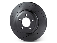 Drilled brake disc rotor, Front. Porsche 958 Cayenne (OE No 95835140301 and 95835140401) - 95835140300, 95835140301, 95835140400, 95835140401 Drilled brake disc rotor, Front. Porsche 958 Cayenne (OE No 95835140301 and 95835140401) - 95835140300, 95835140301, 95835140400, 95835140401