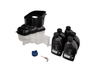 Kit vase d'expansion de liquide de refroidissement moteur avec capteur. Porsche 986 Boxster / 987.1 Boxster 1997-2006 - 99610614708, 99610614703, 99610614704, 99610614705, 99610614706, 99610614707