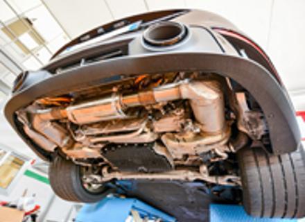 Scarico sportivo catalizzatori 200 celle Porsche 992 turbo e turbo S con GPF - TSPO992C20.303.A