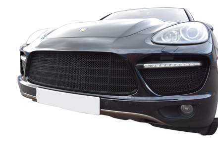 Front Bumper Stainless Steel Front Grille Set ZunSport. Porsche 958 Cayenne Turbo Pre-Facelift 2011-14 - ZPR101511, ZPR101511B - ZPR101511, ZPR101511B