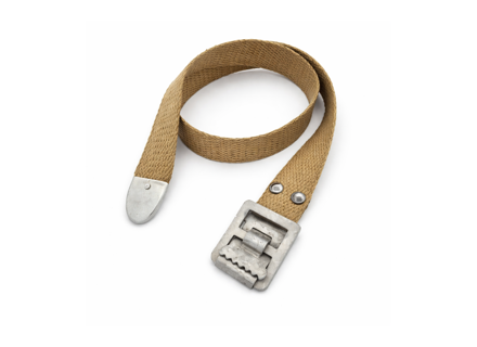 Speedster Cloth strap for spare wheel, in Beige. Porsche 356 1954-59 - 64450497100, 64450400100