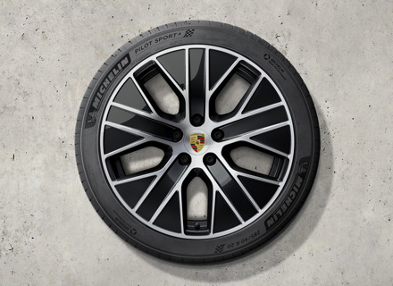 20-inch Taycan Turbo Aero summer wheel-and-tyre set. Porsche Taycan (MK2) 2024>> - 9J1073663CC - 9J1073663CC