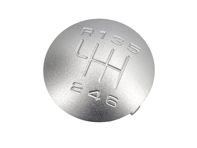 Gear knob insert Alloy engraved for Porsche 987 / 997 - 99742407592, 99742498100 - GI997